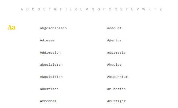 Schwierige deutsche Wörter – Difficult German Words